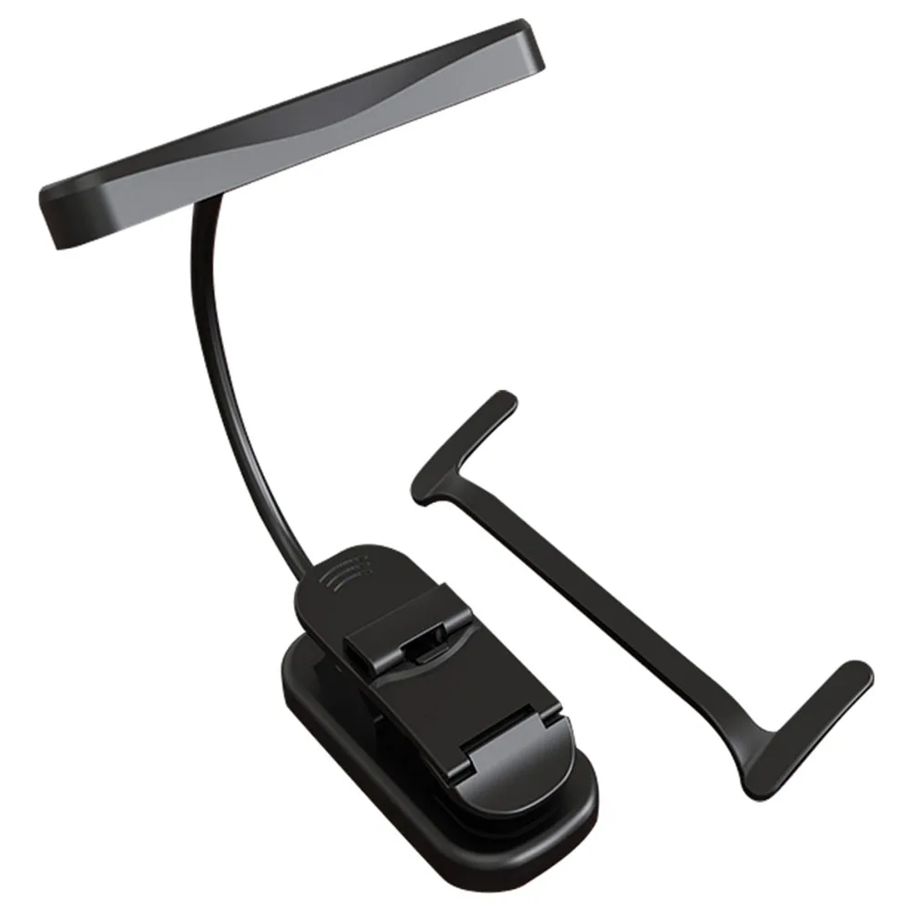 LED Clip On Reading Light with Flexible Neck for Bedside and Music Stand