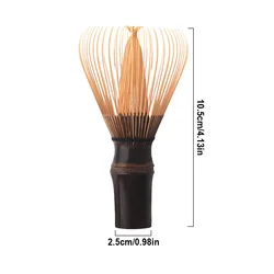 Artisan Bamboo Matcha Whisk for Authentic Tea Preparation (Purple bamboo)