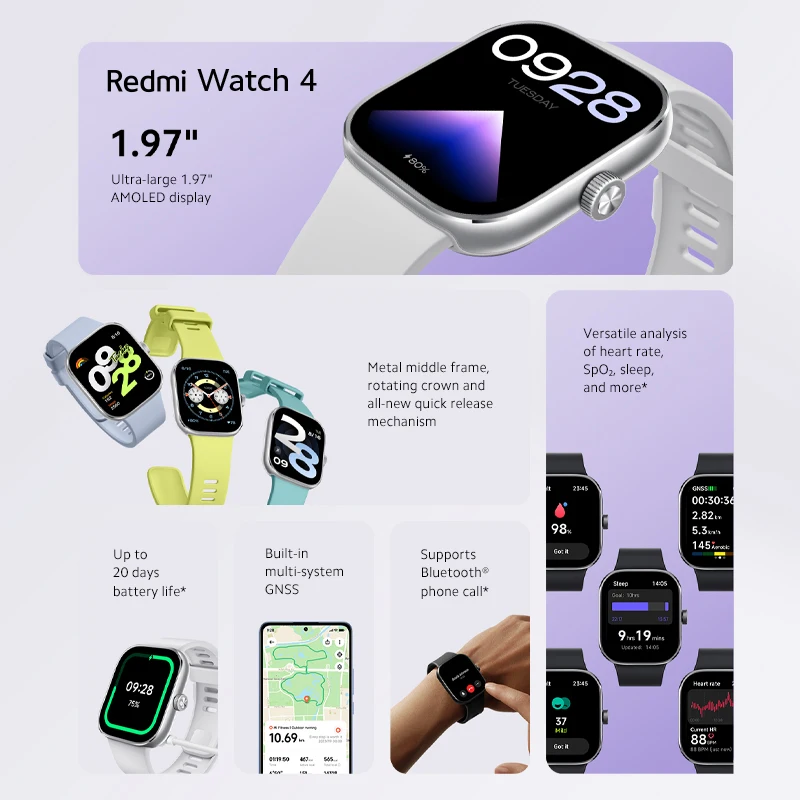 Redmi Watch 4  Xiaomi Global