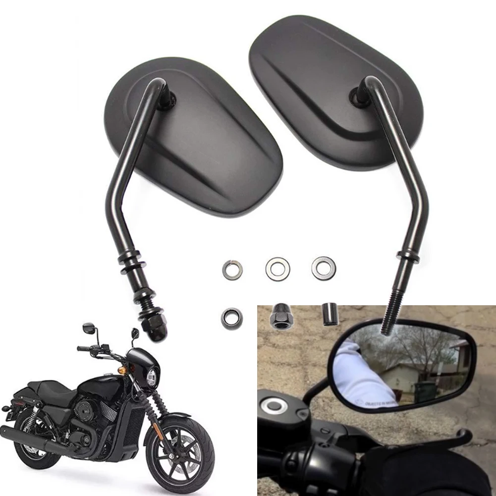 Rétroviseurs noirs pour Harley Davidson - Équipement moto