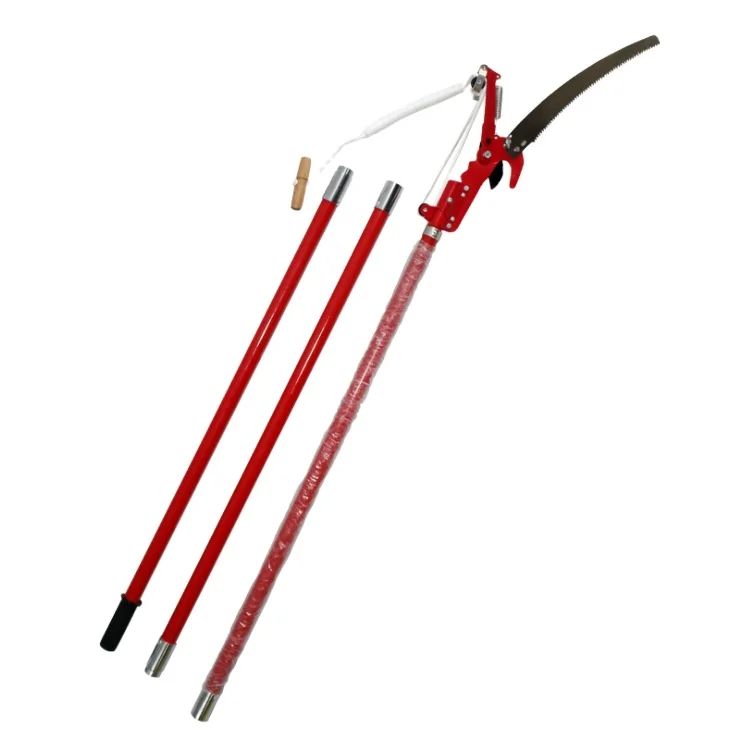 

High Voltage Fiberglass Long Reach Pruner Garden Tool Tree Scissors Branch Manual Hand Pruner