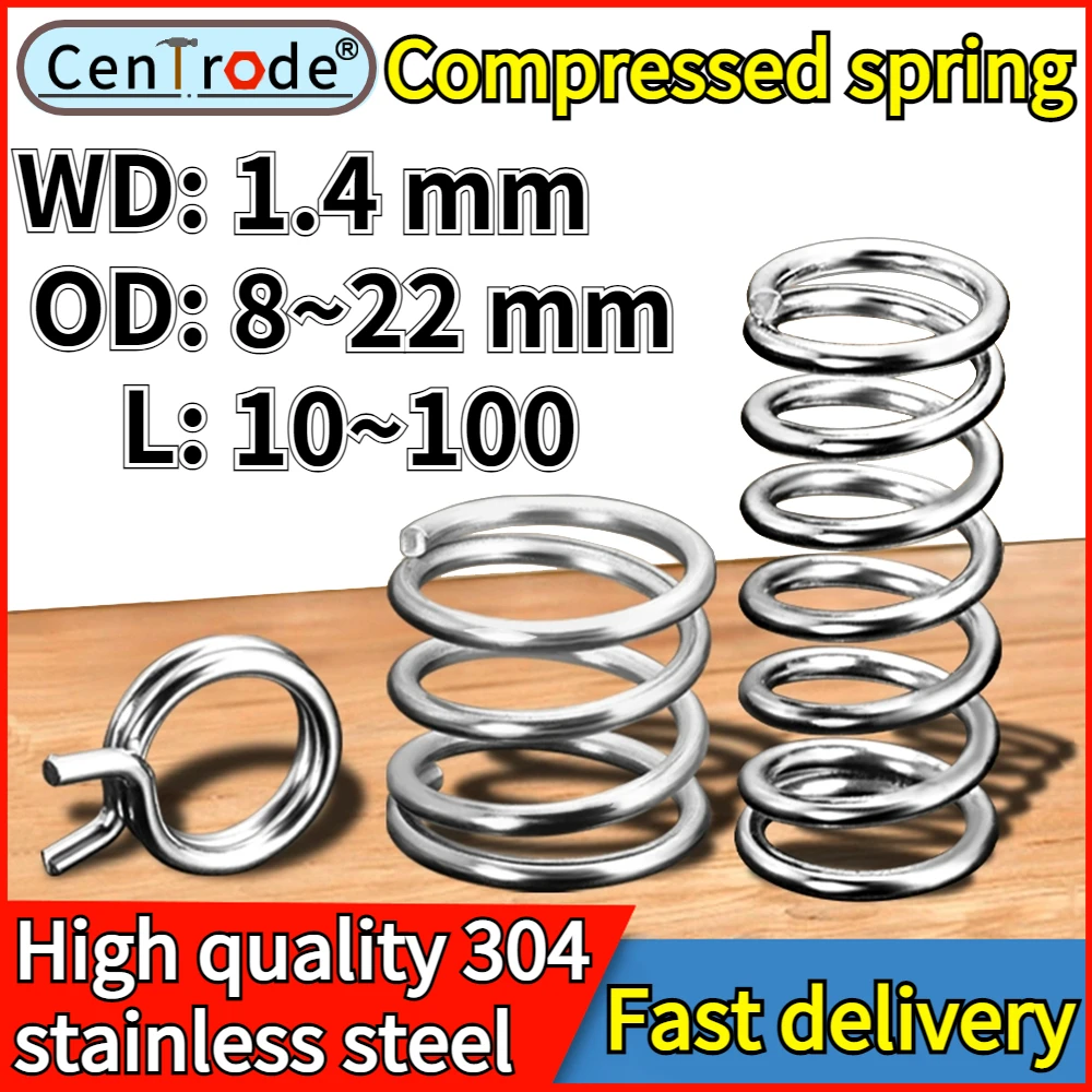 Fil à Ressort Acier Inoxydable - 20 Fils De 50cm (diam. 1mm) - Pour Bricolage, Bijoux, Modelisme, DIY