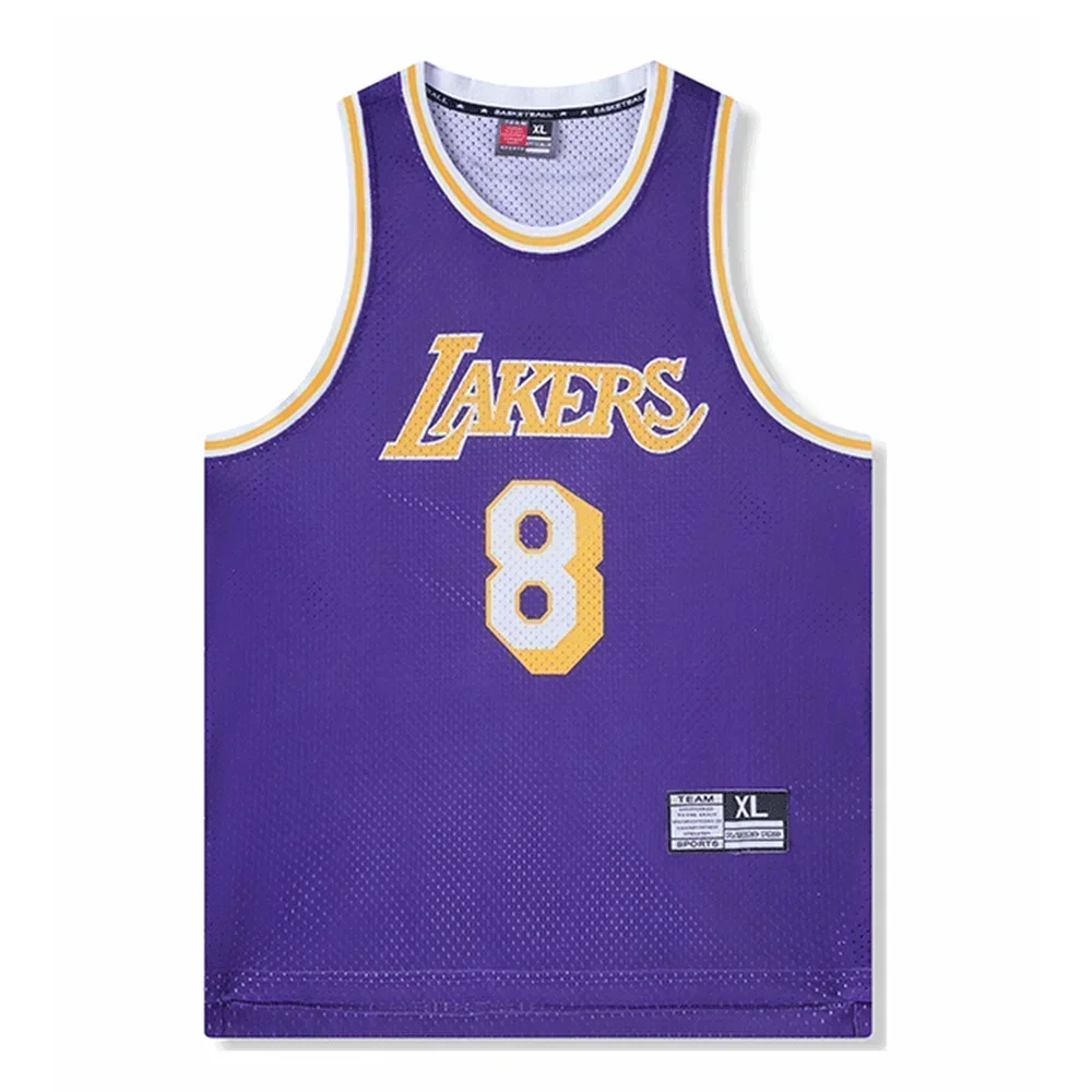 24/25 Men sports shirt American Basketball Star 8 Fans Jerseys adult game team Short sleeve uniform training Vest Mesh american basketball jersey