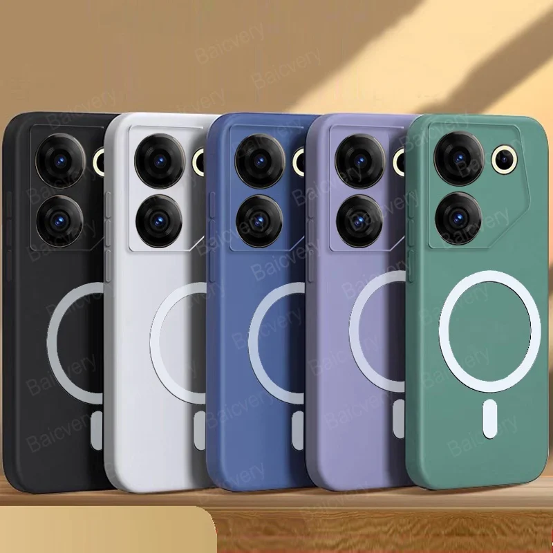 Per Tecno Camon 20 Premier Camon 20 Pro 5G Camon 20Pro 4G Camon20 Ck6 Custodia Magnetica Per Telefono Ricarica Wireless Custodia Morbida In Tpu