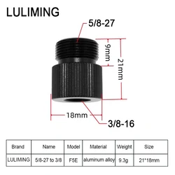 Universal Camera and Microphone Conversion Screw Adapter for Photography Accessories (F5E 1PC)
