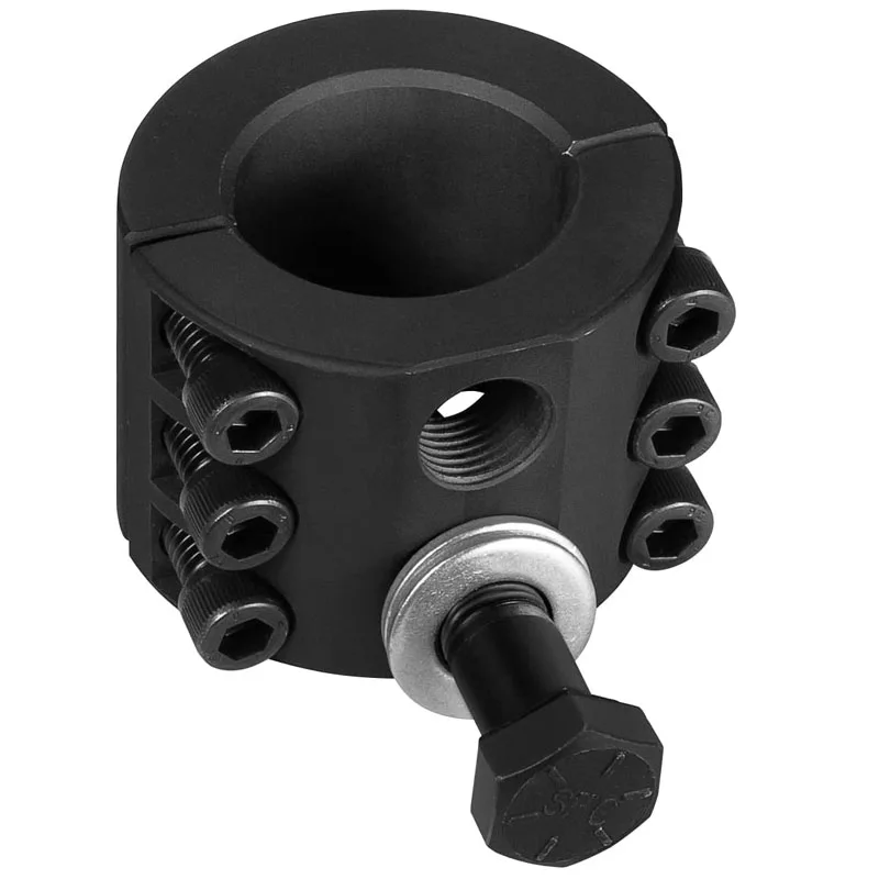 Steering Stabilizer Tie Rod Clamp for Jeep Wrangler JK TJ XJ ZJ MJ 2007- with 1-3/8in Diameter Tie Rod ​(1-3/8" OD Tube)