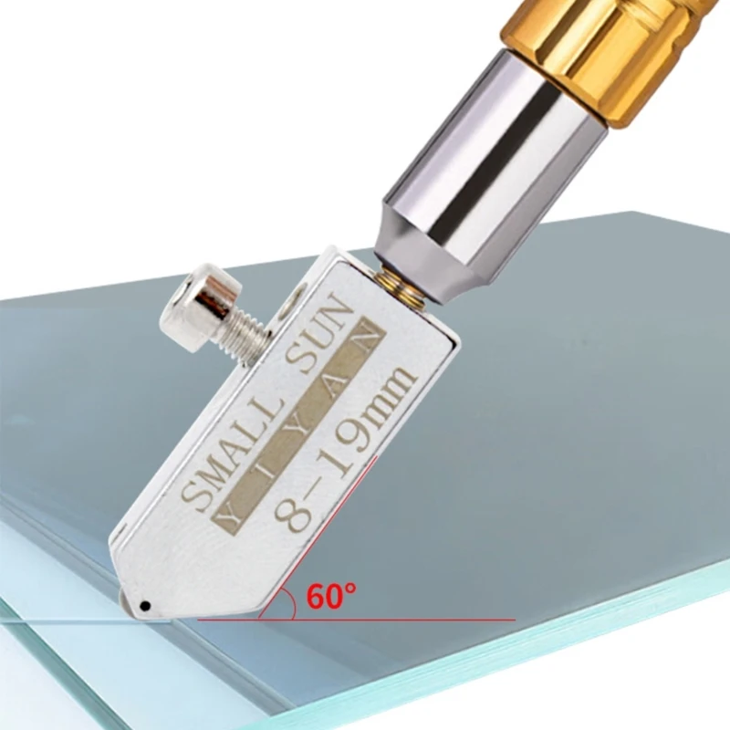 

Durable Alloy Steel T shaped Glass Cutter Head for Cutting Glass Tiles Mirrors Drop Shipping
