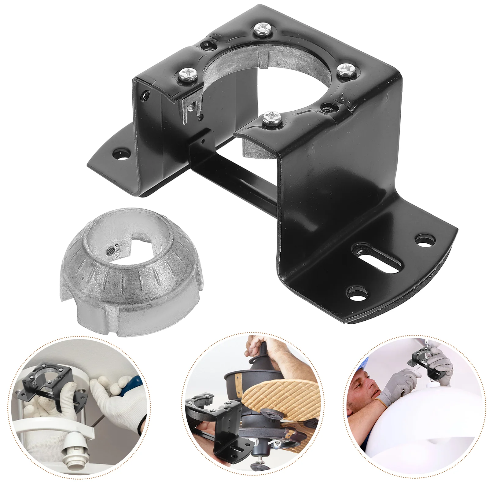 Lob Ceiling Fan Accessories Mounting Kits 1420X650X600CM Hanging Bracket ceiling fan