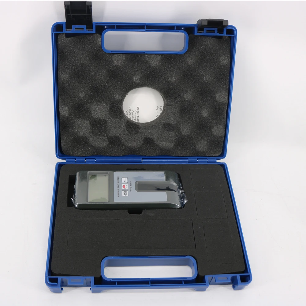 WTM-1000 Window Tint Meter Digital Light Transmittance Tester Range 0~100% 6