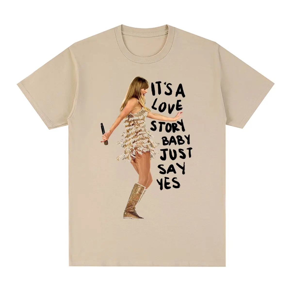 Vintage Concert Cotton T-Shirt - Summer Fashion