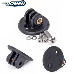 Bicycle Computer Camera Mount Adapter & Stopwatch Holder - Universal Bike Accessories (Black)