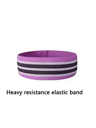 Enhanced Fitness & Resistance Bands for Hips, Thighs, and Glutes (PURPLE)