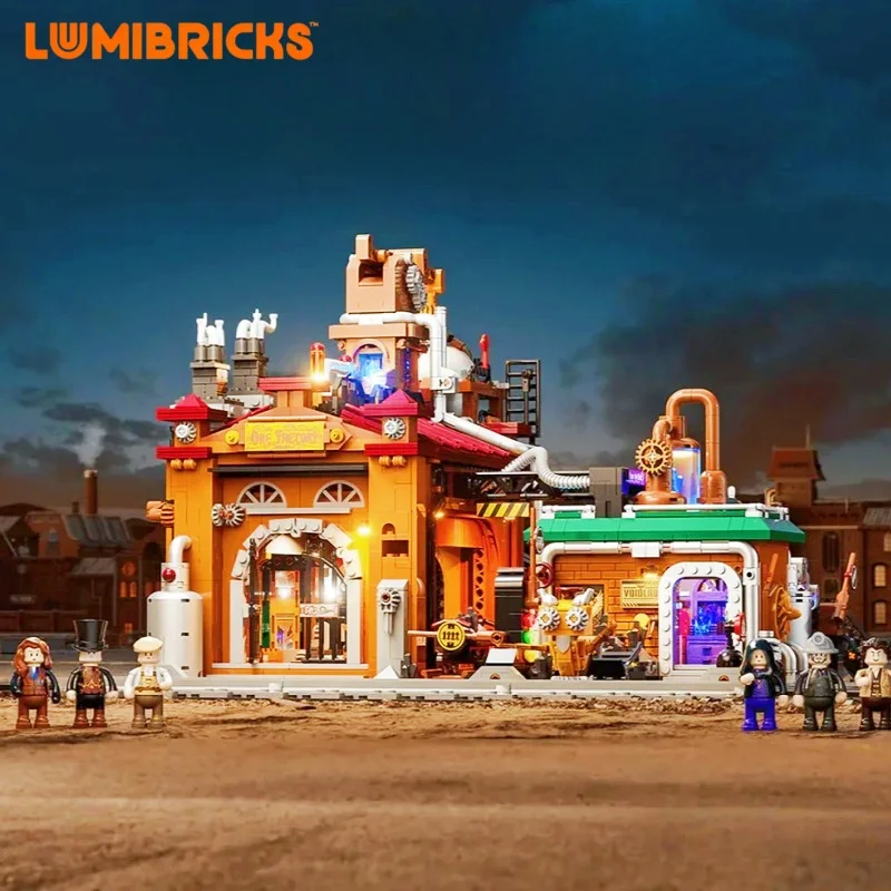 Lumibricks Street Mod Garage (L9088