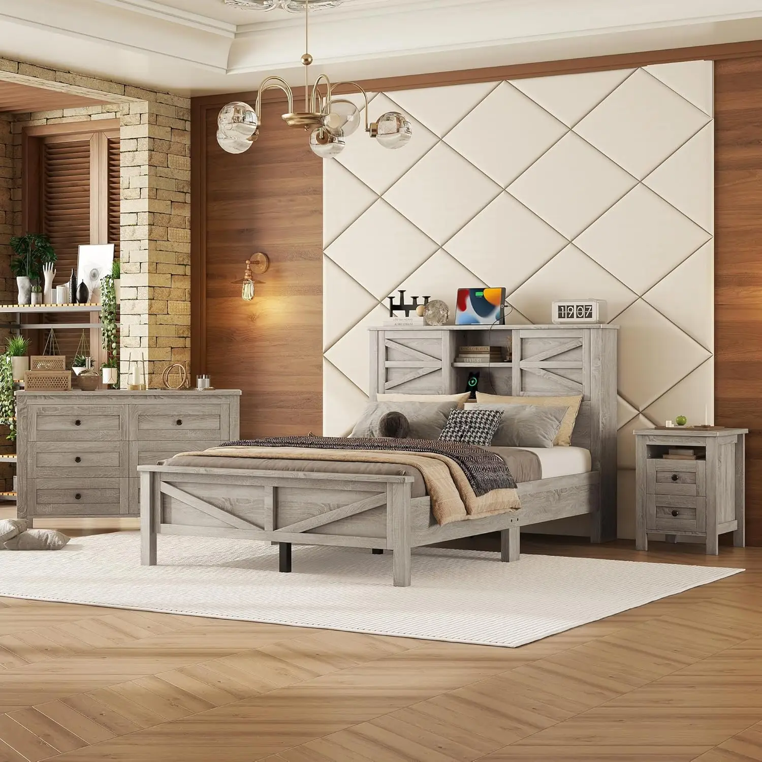 Farmhouse Bedroom Furniture Set 2