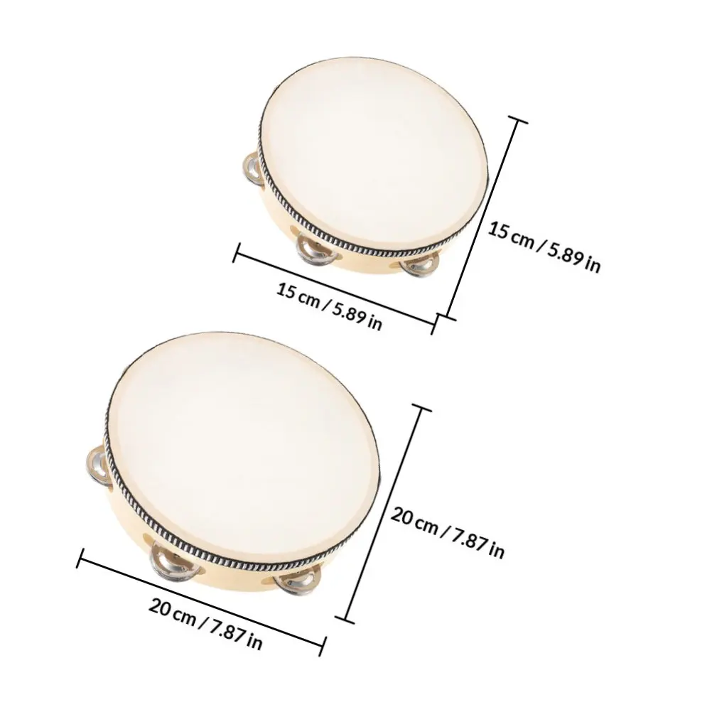 음악 애호가를 위한 2Pcs 핸드 드럼 타악기, 손과 눈의 협응력과 집중력을 향상시키는 뮤지컬 파티 소품