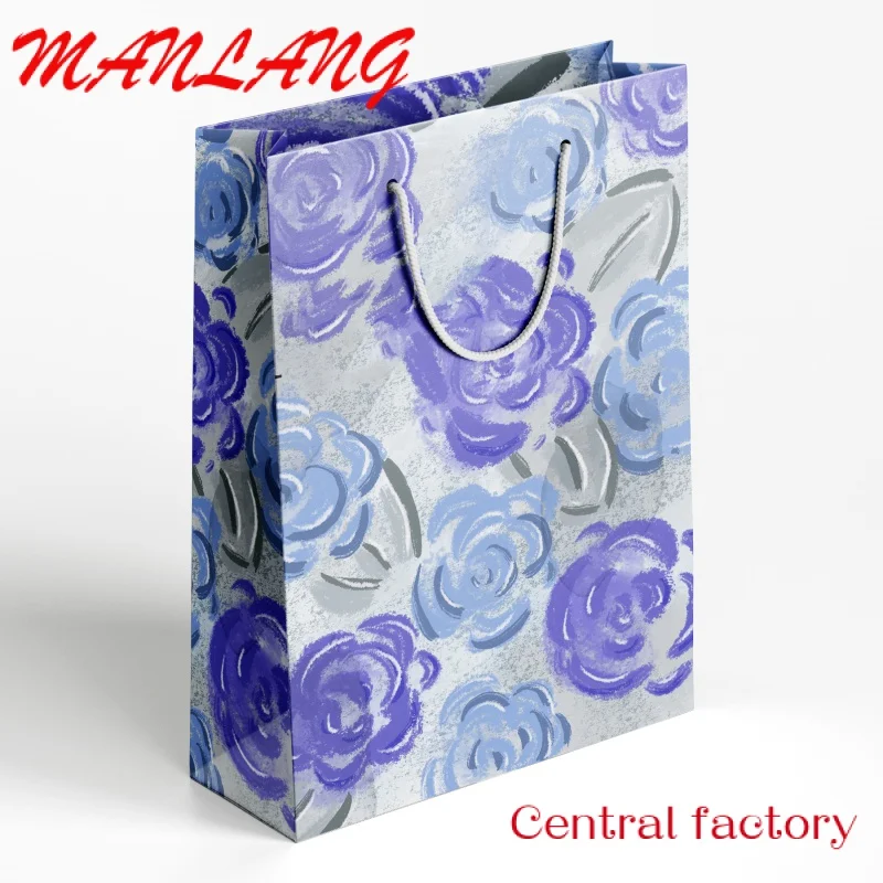 

Custom Custom Luxury Paper Bag Clothes Store Retail Gift Packaging Boutique Shopping Paper Bags with Your Own Logo