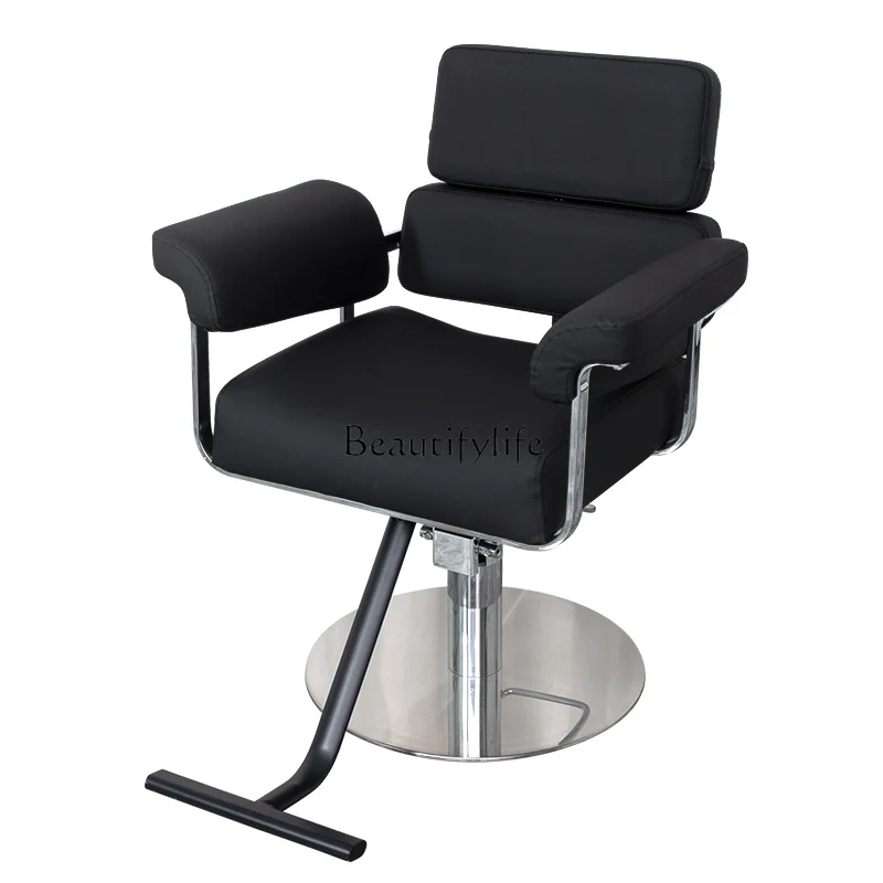 

Barber Shop Chair Hairdressing Stool for Hair Salon High-End Hair Cutting and Perming New Simple Chair