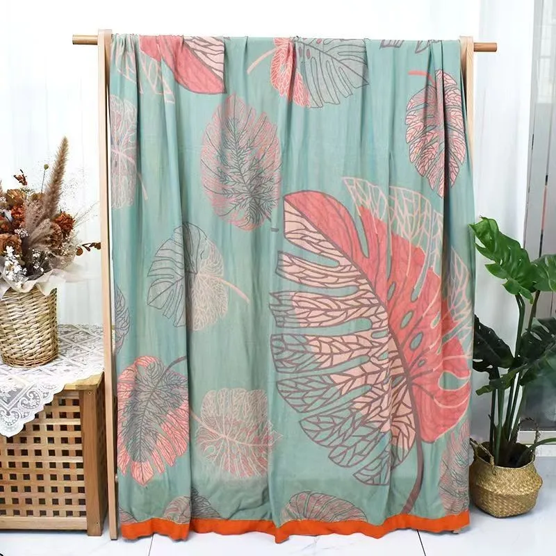 Cooling Bamboo Fibre Thin Breathable Throw Blanket