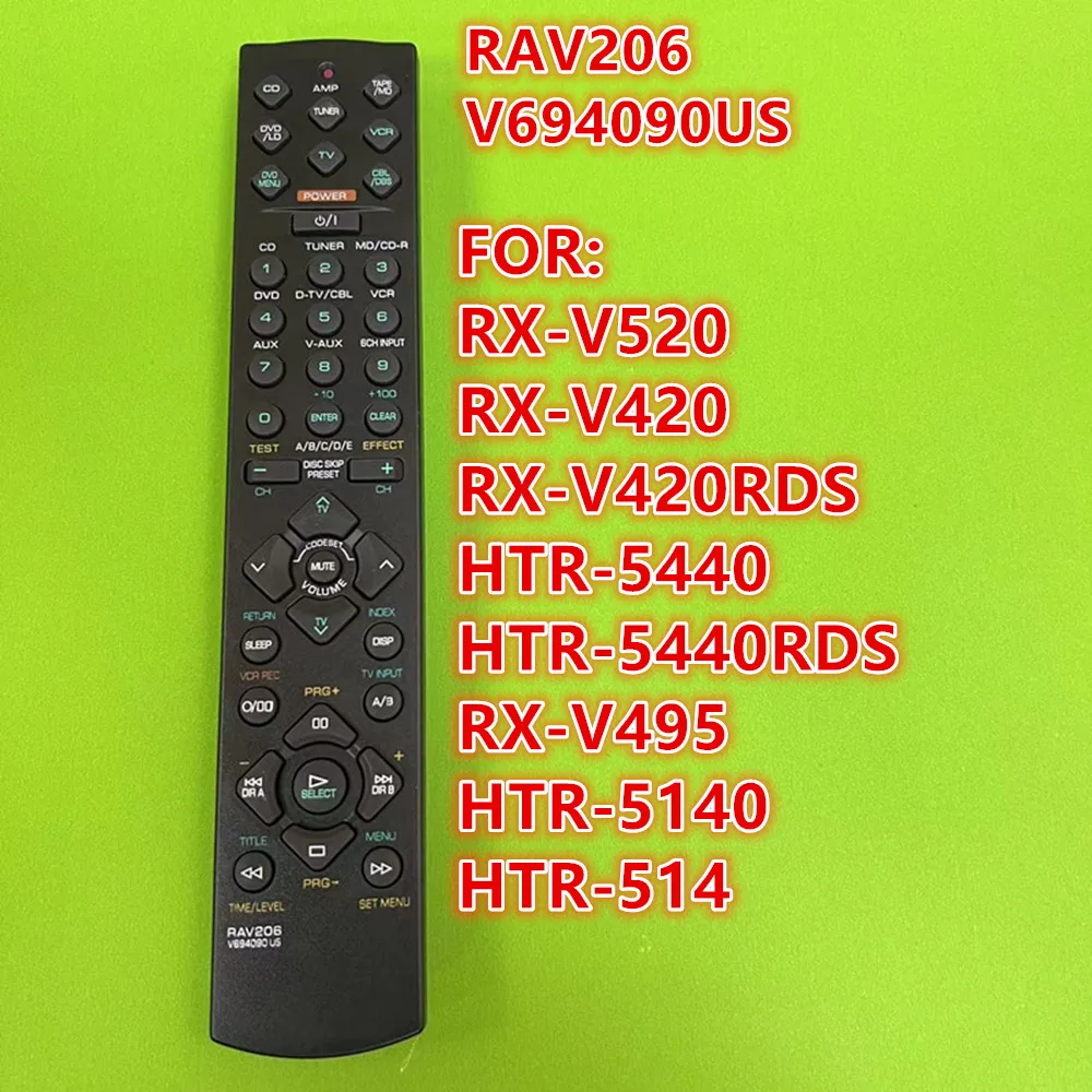 New RAV206 V694090 US Remote Control For Yamaha Audio Video Theatre