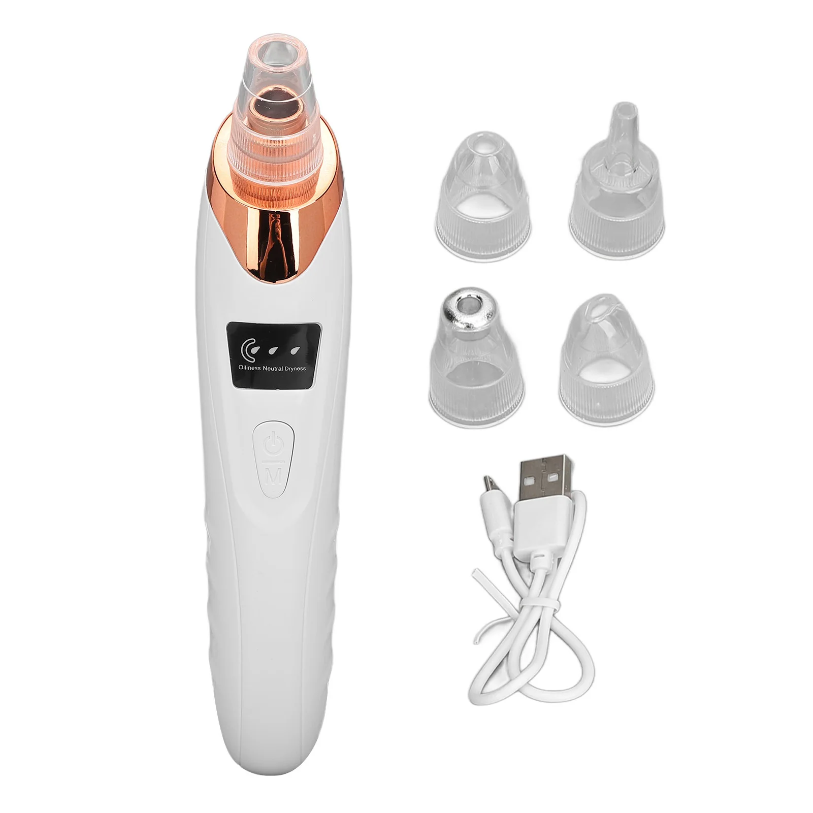 

Электрический Очиститель пор, перезаряжаемая 3 Мощность всасывания, регулируемая модель, профессиональный для путешествий, для ухода за кожей