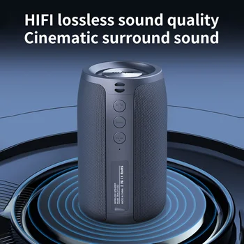 Zealot-S32 Wireless Speaker Outdoor Portable Subwoofer Speaker, Waterproof IPX 6, Dual Pairing,1500mAh Battery 2