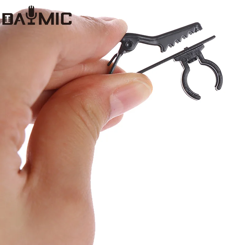 

Lavalier Headset Microphone Case With Clip For Lapel Head Microphone DIY