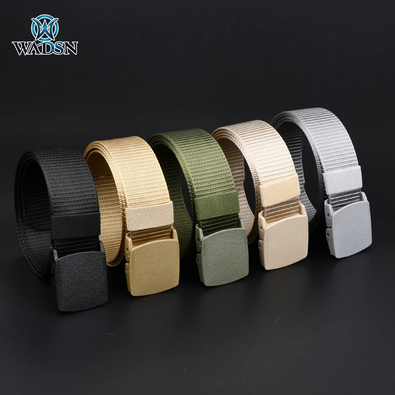 

Wadsn New Tactical Belt Military Release Magnetic Waistband Multi Function Canvas Waist Pack Strap Hunting Outdoor Sport