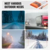 VEVOR Driveway Markers 48 inch 0.4 inch Diameter Fiberglass Poles Snow Stakes For Parking Lots Walkways Easy Visibility 6