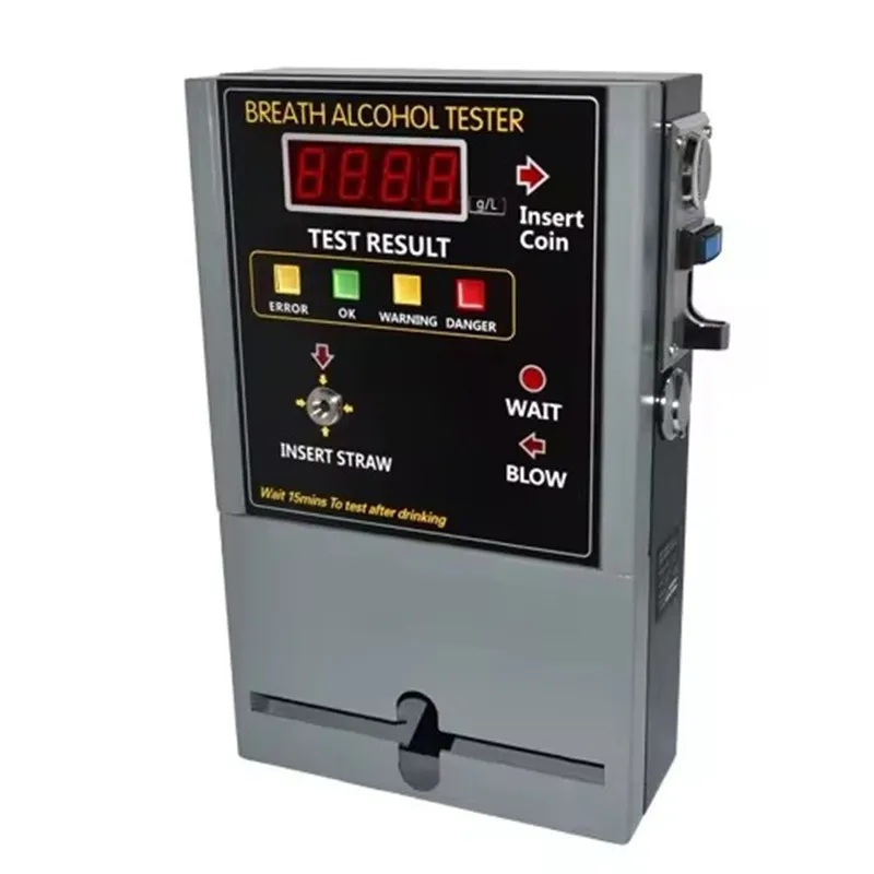 GREENWON Coin-operated sharing Bill and Coin Operated Alcohol Breath Tester with Fuel Sensor Technology AT-819 - AliExpress 34