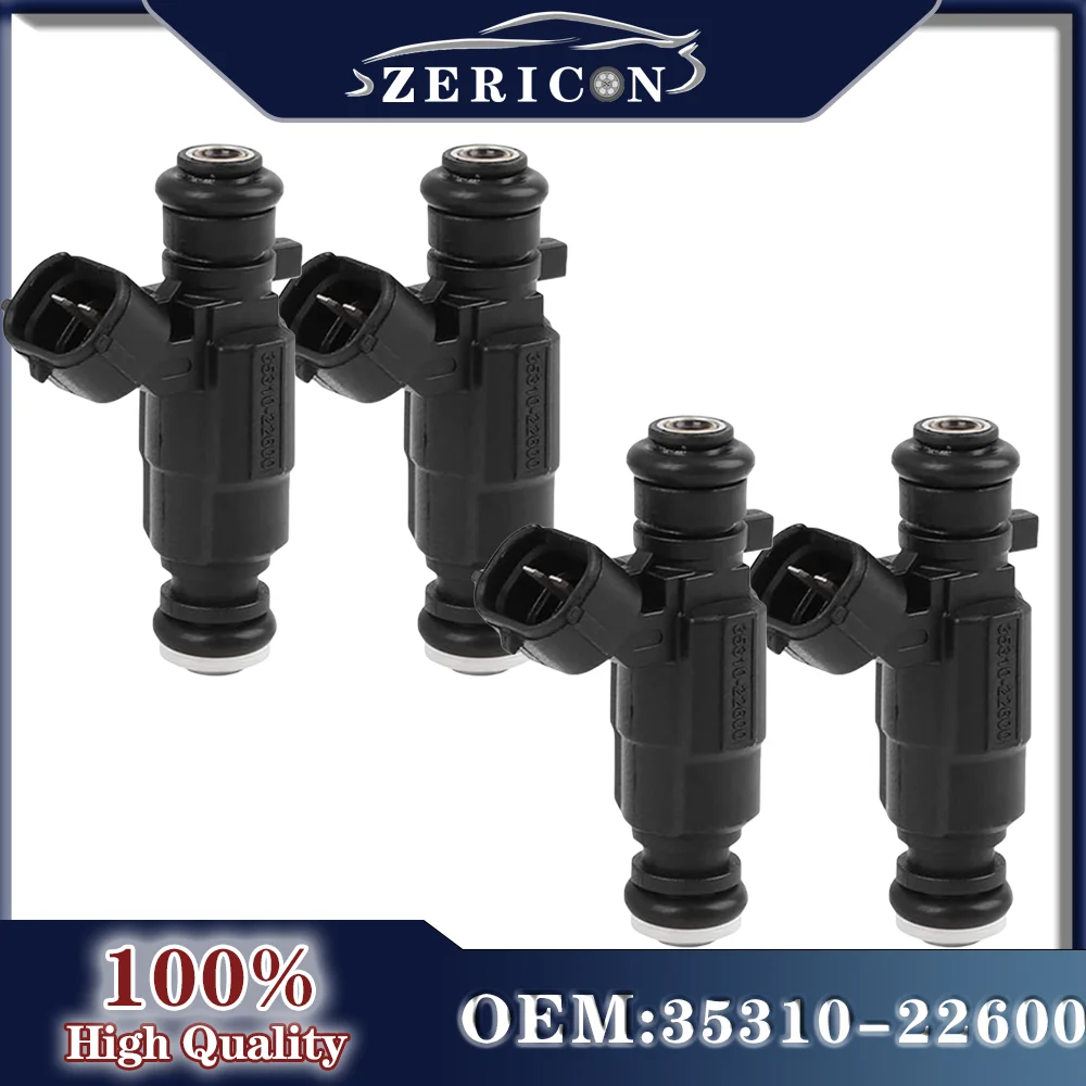 4pcs 35310 22600 Fuel Injector Brand New for Hyundai Accent 00 05 1.5L