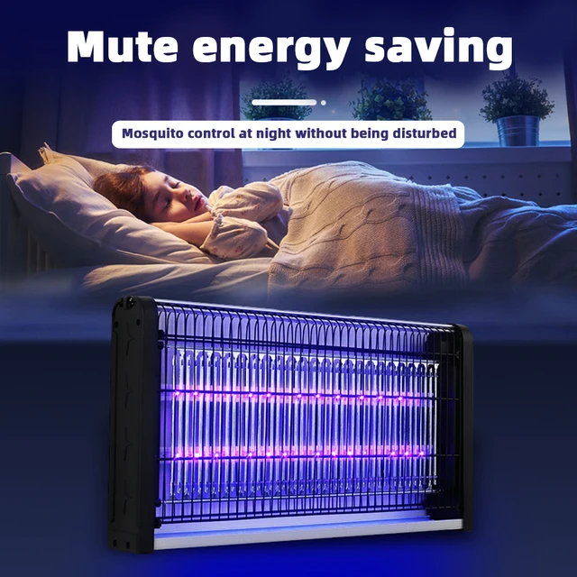 365-390Nm Szúnyoggyilkos Lámpa 5W Erőteljes Szúnyogriasztó Légykapó Légyek Ölnek Zapper Elektromos Ütés Megálló Dengue-Vírus - Image 4