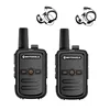 PT858 Portable Walkie Talkie Long Range 16 channels Two-Way Radio Communicator For Hiking Camping Travelling  ham radio 1