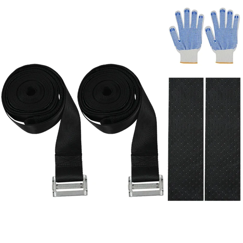 2Pcs/Set Adjustable Moving and Lifting Straps for One Person, Single Lifting and Moving Belt for Bulky Objects Home Office