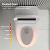 Smart Toilet with 1.28GPF Auto Flush Heated Seat，Toilet with Foot Kick Operation Night Light，One Piece Tankless Toilet 3