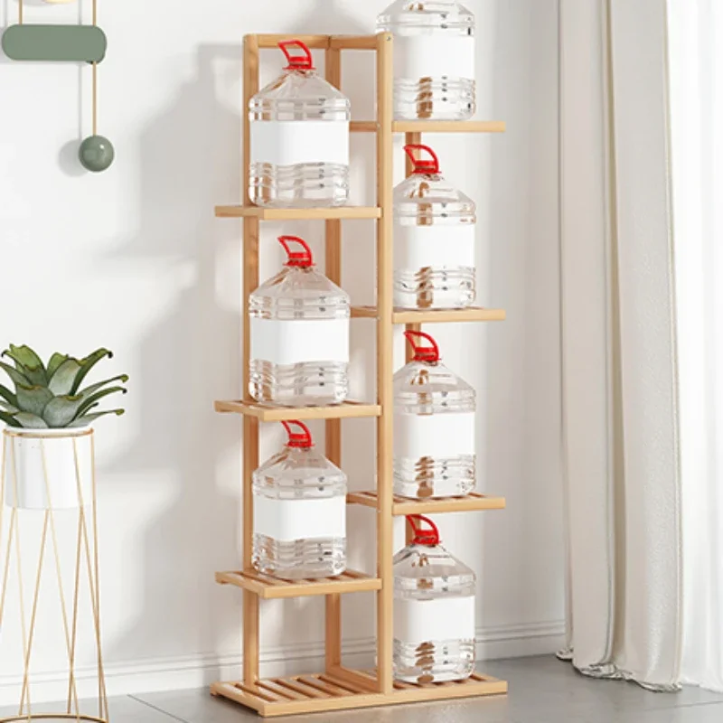 European Design Multi-layer Plant Rack Simple Modern Large Capacity Portable Vertical Storage Space Saving Luxury Decoration