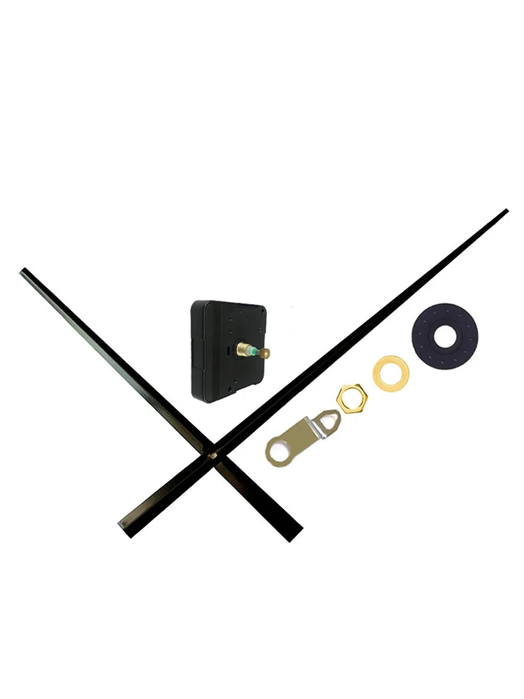 Quartz Clock Mechanism Step Movement for reloj de pared Long Hands Clockwork Large Wall Klok Long Shaft DIY Kit Repair Parts