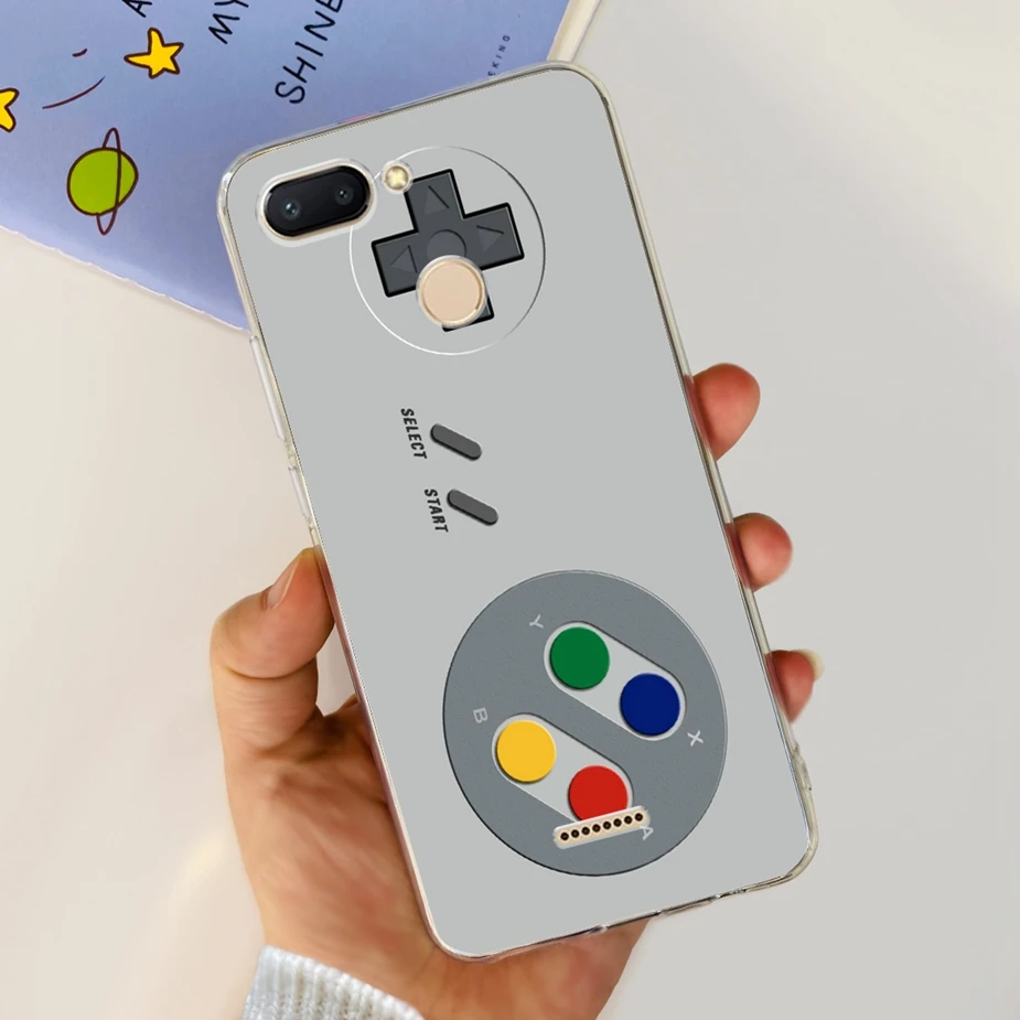 Cute Painted Clear Silicone Phone Case - Soft TPU Shell with Bumper Protection