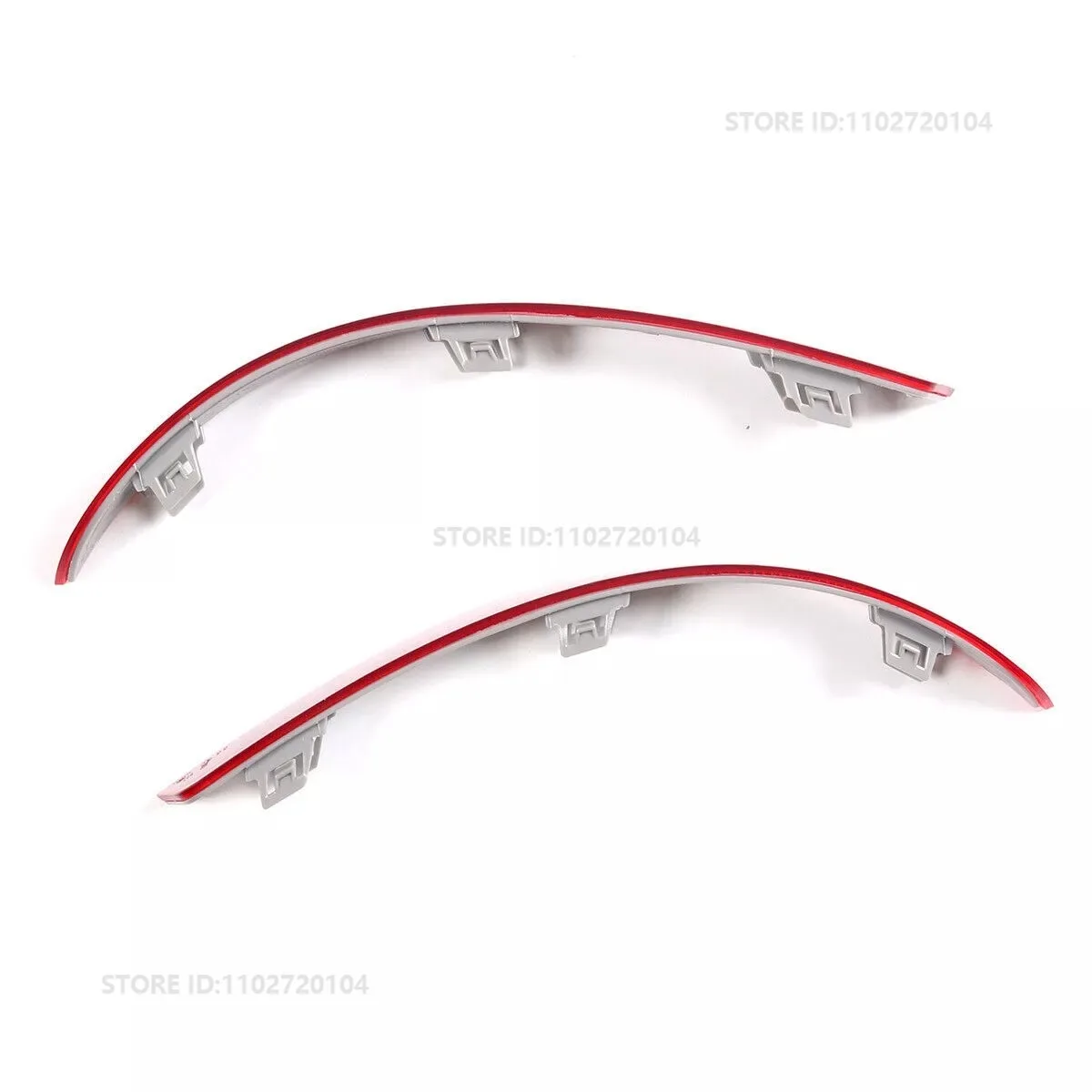 2PCS Rear Bumper Reflector Strip Compatible With | Ubuy