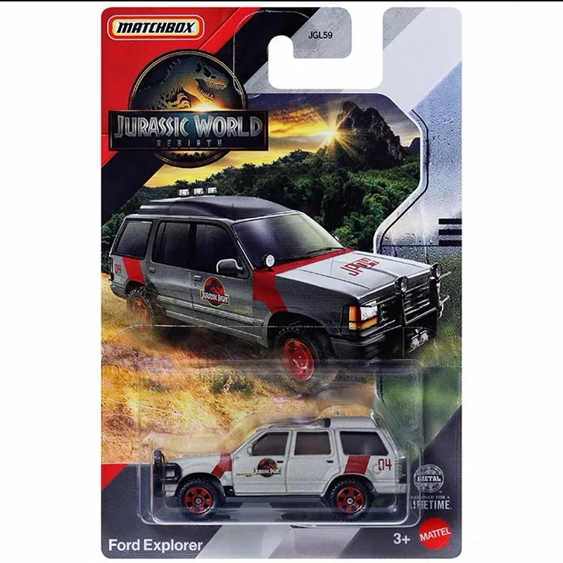 Matchbox Jurassic World 1:64 Scale Die-cast Vehicle, '89 Jeep Wagoneer