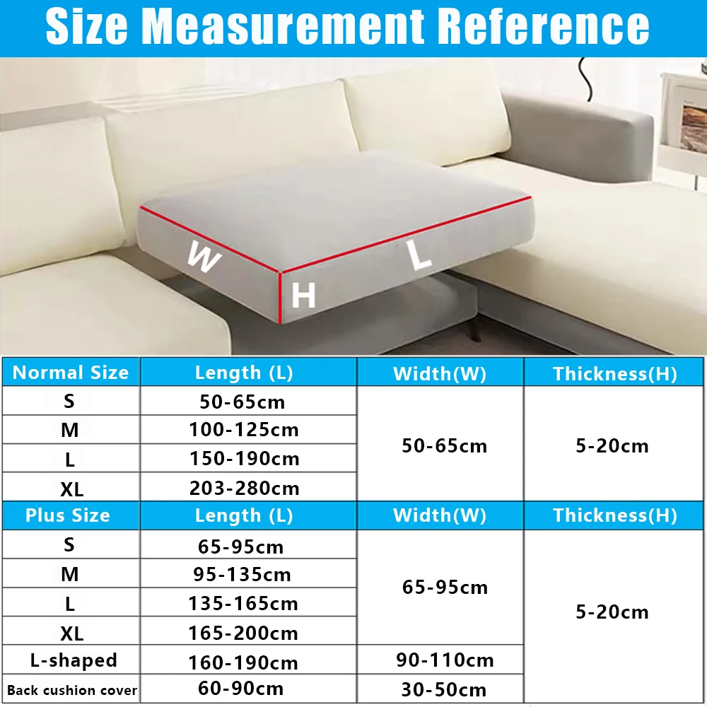 Jacquard Sofa Seat Cushion Cover Polar Fleece Sofa Cover Stretch Washable Removable L Shape Corner Sofa Slipcover For Home Decor 5