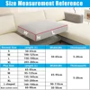 Jacquard Sofa Seat Cushion Cover Polar Fleece Sofa Cover Stretch Washable Removable L Shape Corner Sofa Slipcover For Home Decor 5