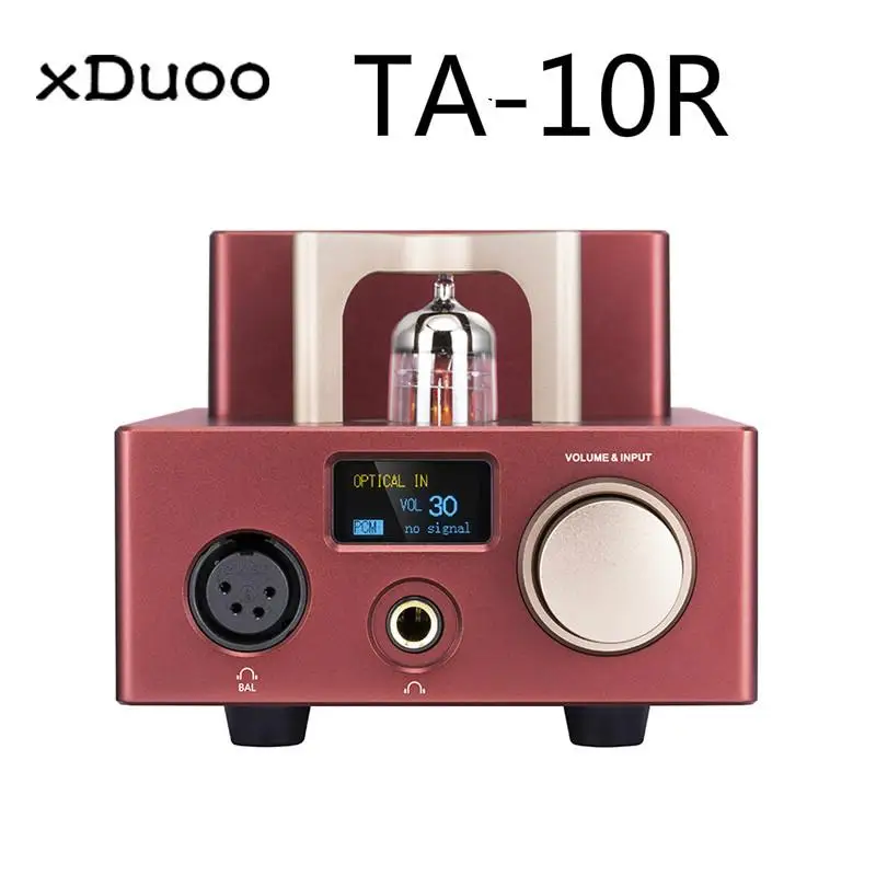 

XDUOO TA-10R Headphone Amplifier AK4493EQ XU208 USB RCA Coax Opt PCM DSD DXD 12AU7 TA10R Tube Amplifier Hifi Music AMP