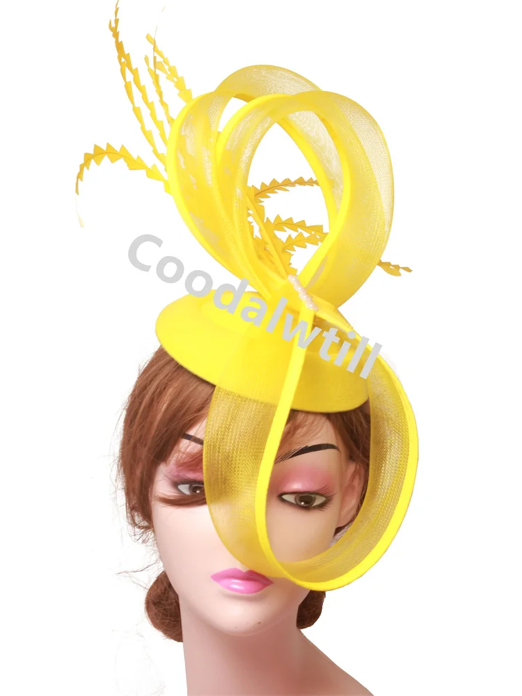 Women Cocktail Church Veils Pillbox Cap Fascinator Hat Accessories Elegant Ladies Femme Party Dinner Chapeau Cap Bride Headwear - 5