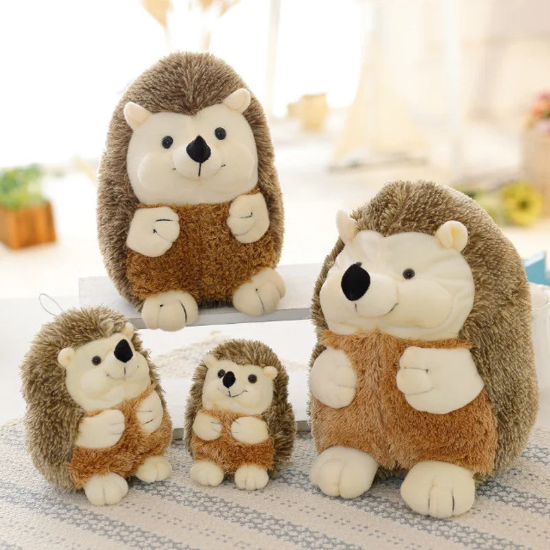 

Cute Soft 17cm Hedgehog Animal Doll Stuffed Plush Toy Gift Children Kid Home Stuffed Animals