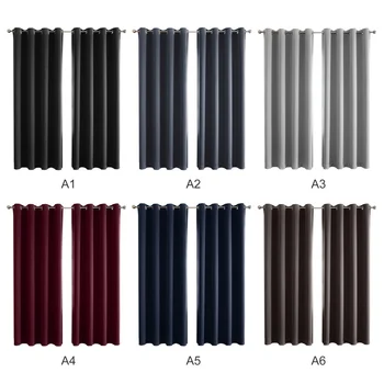 Modern Blackout Curtains Window For Living Room Thick Curtain For Bedroom High Shading Drapes Blinds For Kitchen Curtains Custom 6