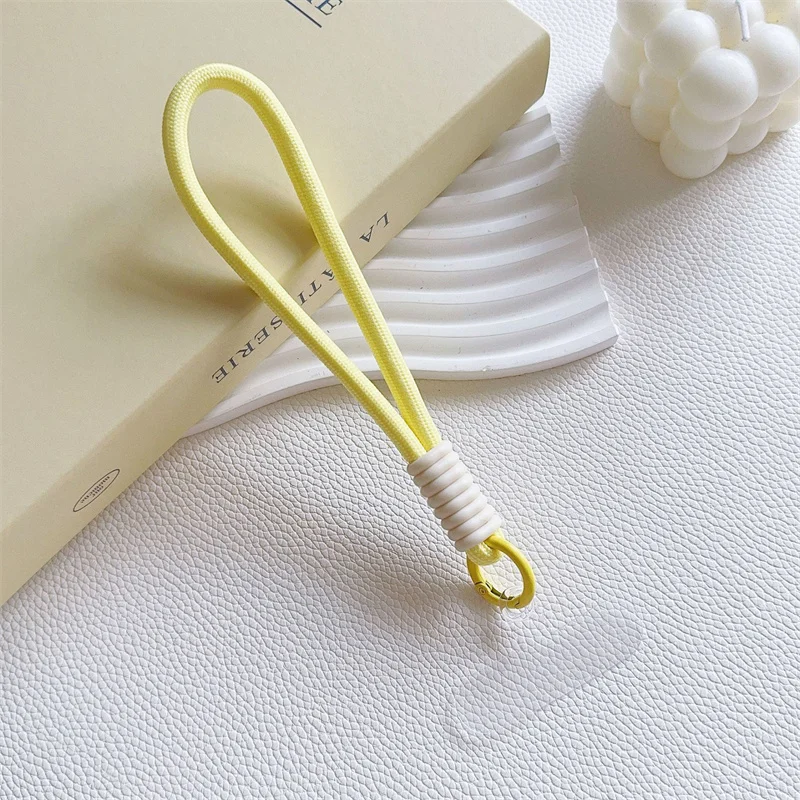 Versatile Mobile Phone Lanyard Strap with Wrist Strap and Keychain Attachment