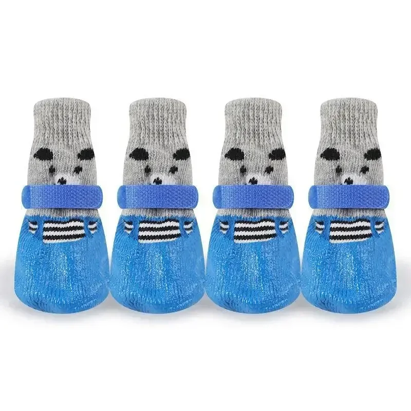 Dog Socks for Cats and Dogs Waterproof Scratch-proof Foot Covers dog socks pet shoes