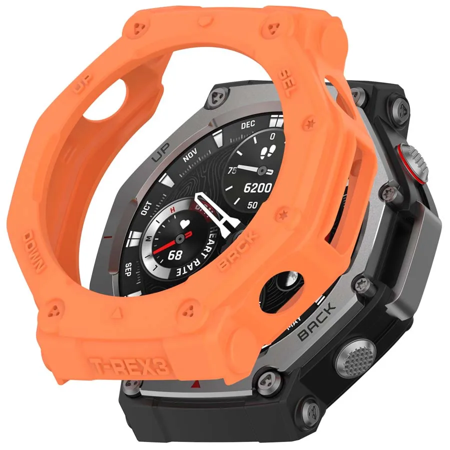 Durable TPU Protective Smartwatch Case Cover and Bumper