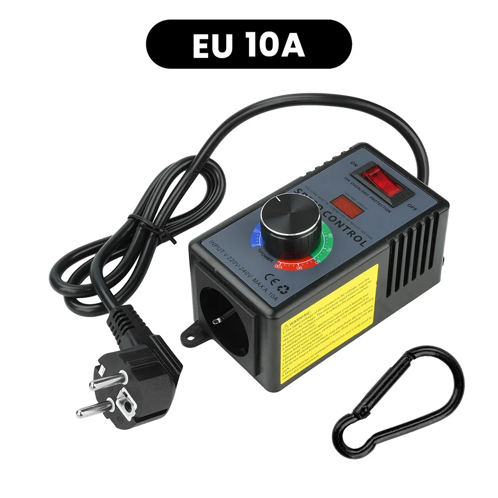 AC-Motordrehzahlregler 120 V, 15 A, 4000 W mit Überlastschutz, LED-Anzeige, Lüftergeschwindigkeitsregler, elektronischer Spannungsregler – Detail 13