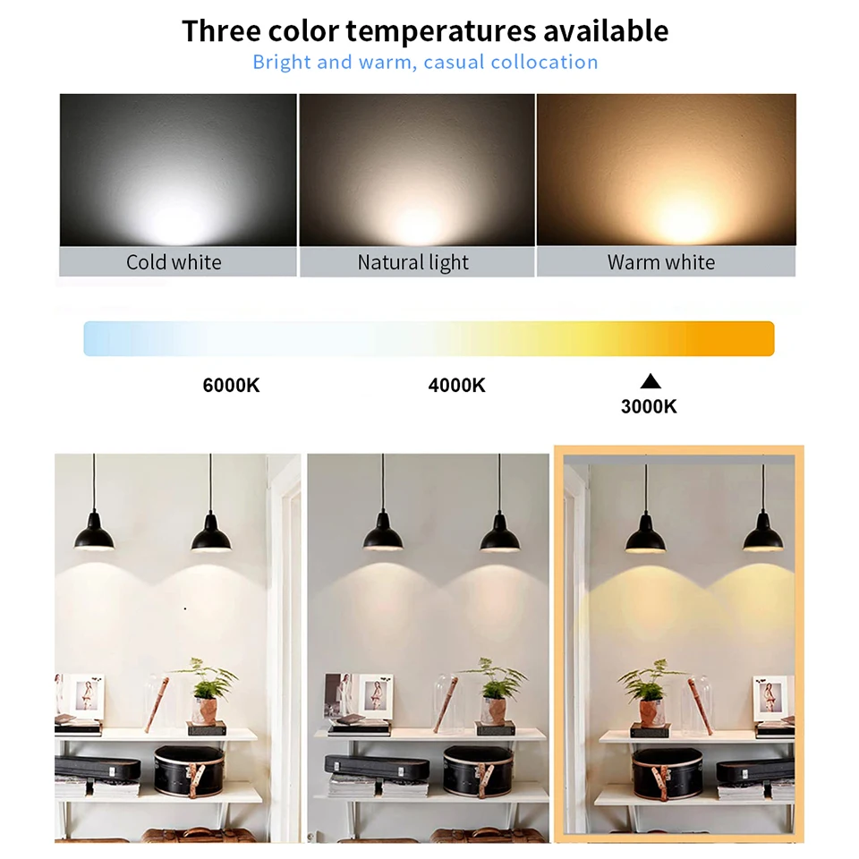 10PCS LED Candle Bulb AC220V 3W 6W 9W 12W  E14 Suitable for kitchen bathroom chandelier crystal lamp